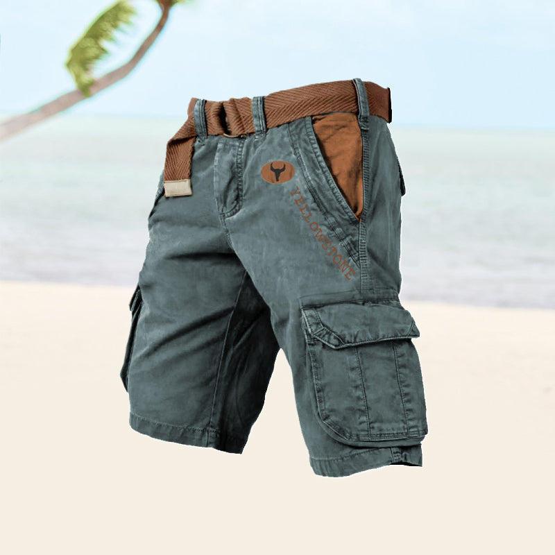 Celleud | Short Cargo homme | Multi-poche