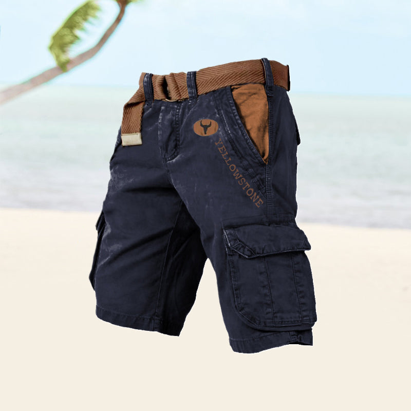 Celleud | Short Cargo homme | Multi-poche