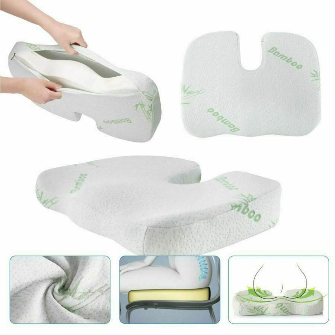 Coussin Orthopédique Pour Le Dos Et L'assise En Mousse À Mémoire De Forme