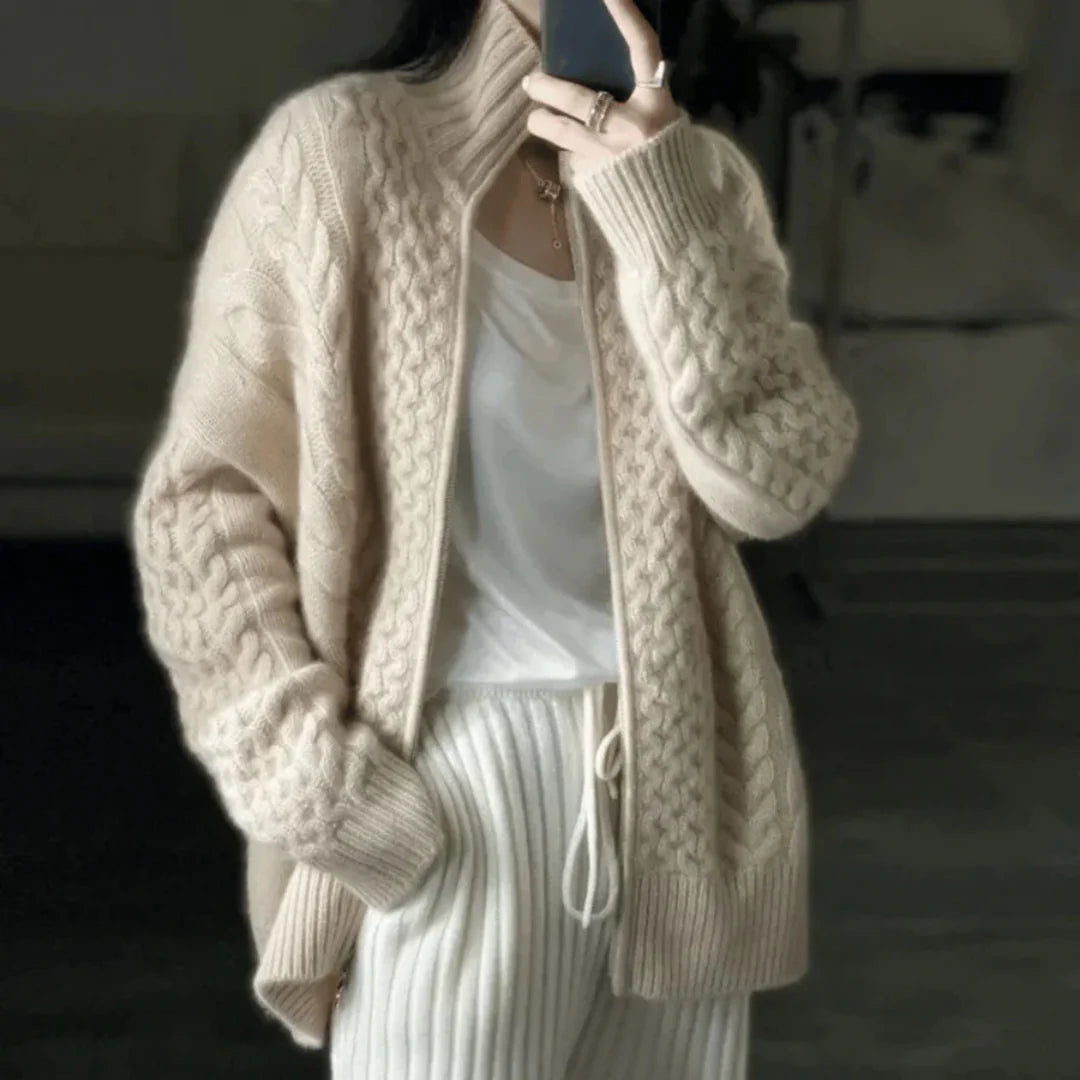 Femmes Manches Longues Chaud Cardigan | Tricot