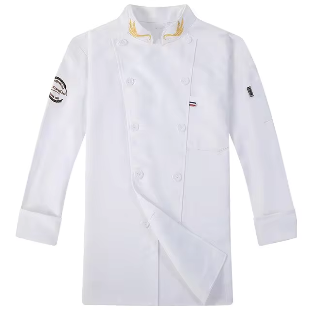 Mikal | Homme Manches Courtes Uniforme de chef | Vêtements de travail