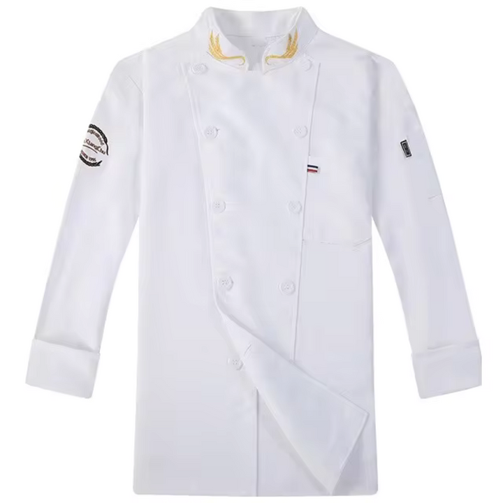 Mikal | Homme Manches Courtes Uniforme de chef | Vêtements de travail