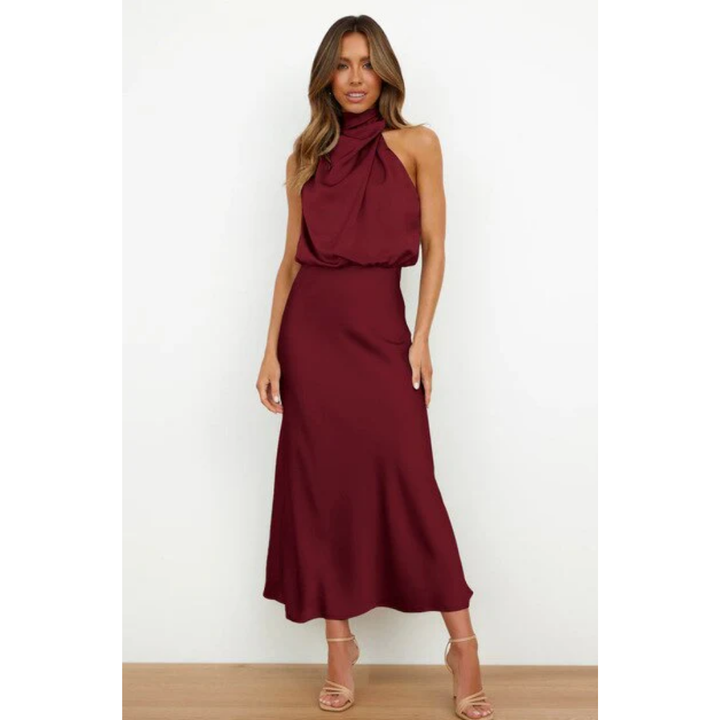 Robe De Soirée Dos Nu Pour Femmes | Midi