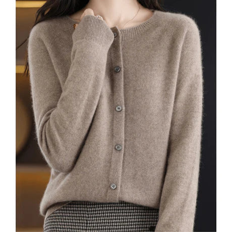 Cardigan Slim À Manches Longues Élégant Pour Femme | Chaud