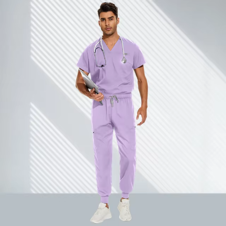 Zenzil | Homme Tunique Ensemble Pour Les Médecins De La Santé | Coupe Confortable