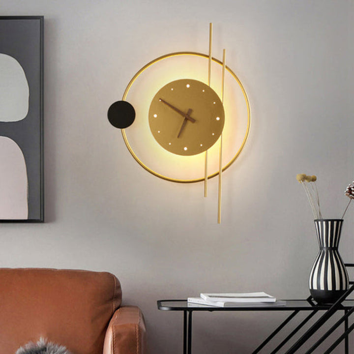 Horloge Murale LED Moderne Et Luxueuse