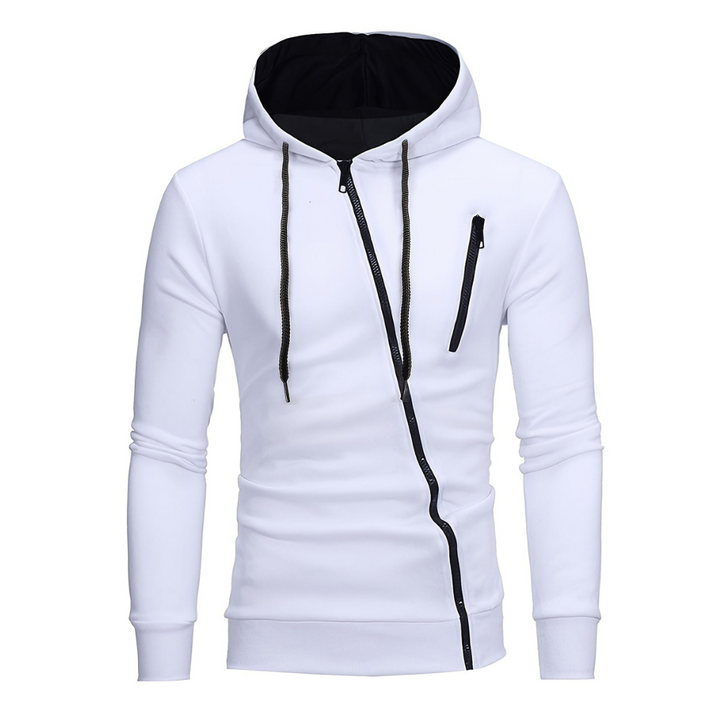 Sarwanetim | Hommes Zip Capuche Veste Chaude | Manches Longues