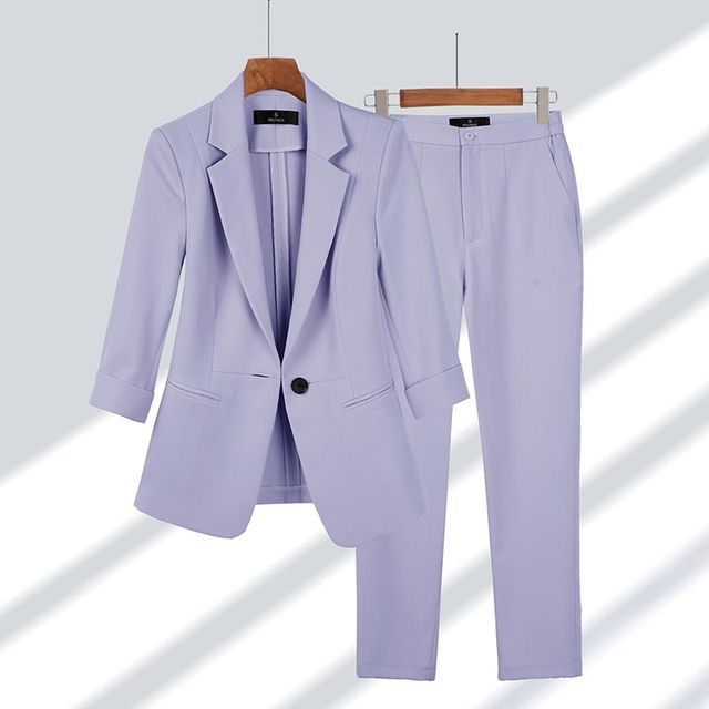 Gaia | Ensemble blazer et pantalon