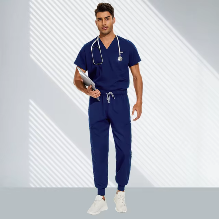 Zenzil | Homme Tunique Ensemble Pour Les Médecins De La Santé | Coupe Confortable