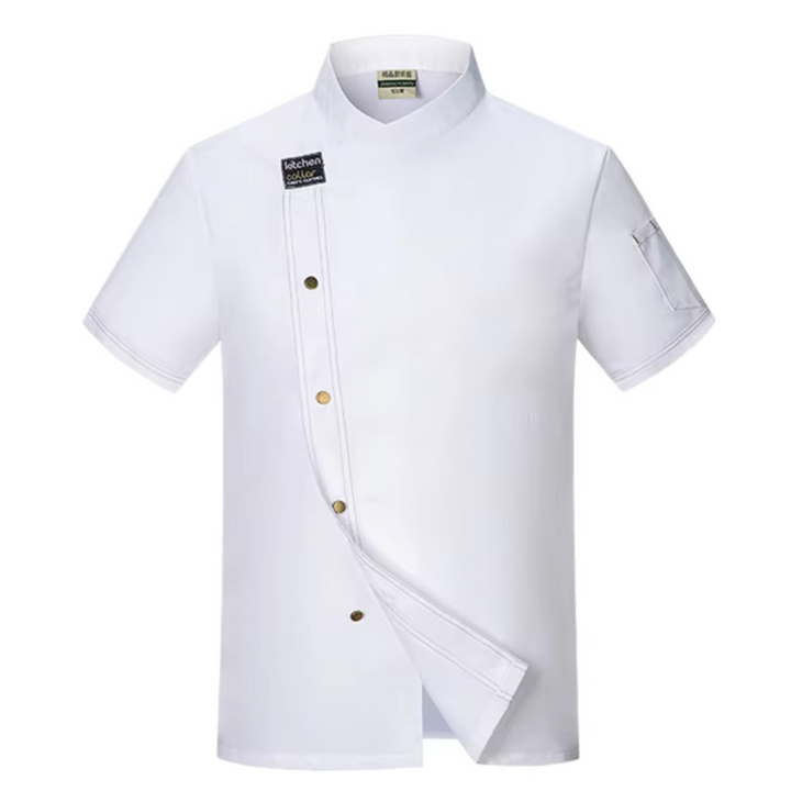 Meara | Homme Manches Courtes Uniforme De Chef | Vêtements de travail