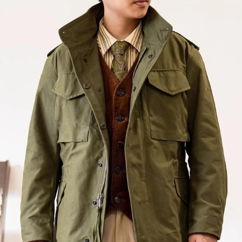 Edouard | Veste Chaude Pour Homme | Militaire