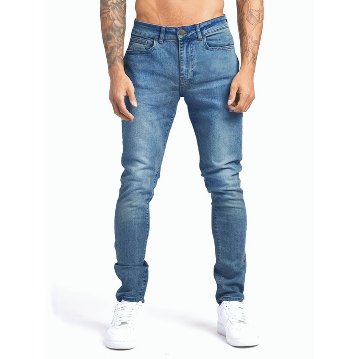 Hommes Jeans Étirer Coupe Ajustée | Confortable