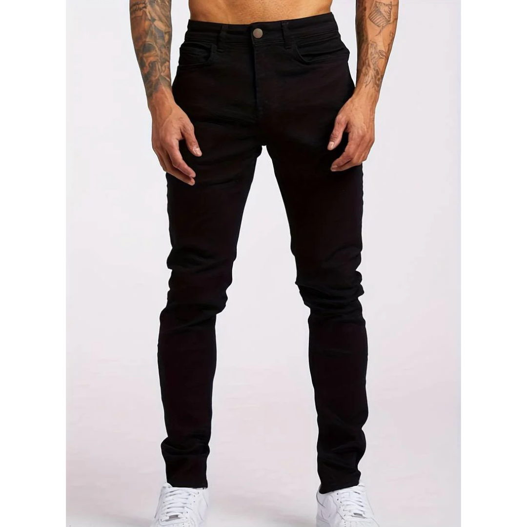 Hommes Jeans Étirer Coupe Ajustée | Confortable