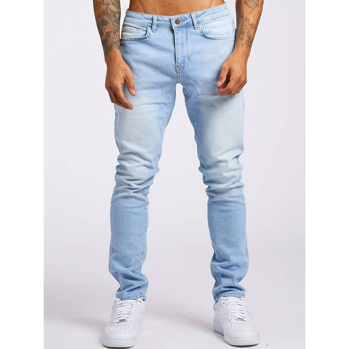 Hommes Jeans Étirer Coupe Ajustée | Confortable