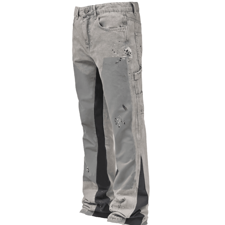 Dimitri | Homme Pantalon Patchwork | Confortable