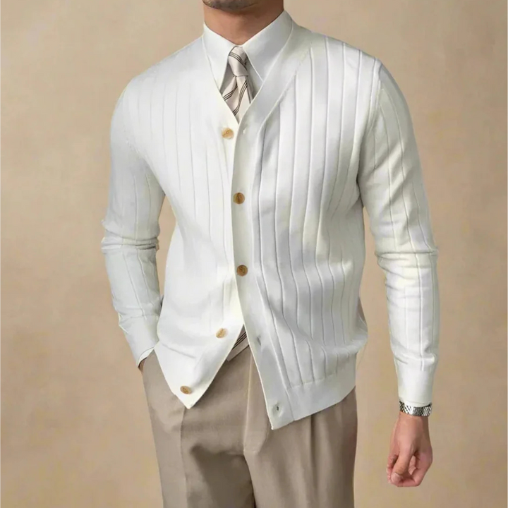 Desmon | Cardigan Boutonné Pour Hommes | Confortable