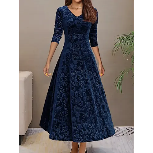 Robe D'invité De Mariage Élégante Pour Femme | Midi