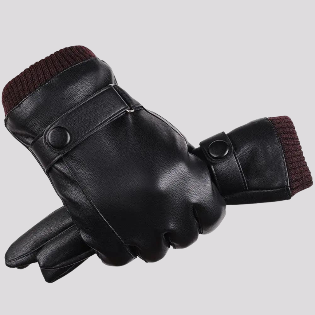 Antoinem | Gants Noir Pour Homme | Hiver