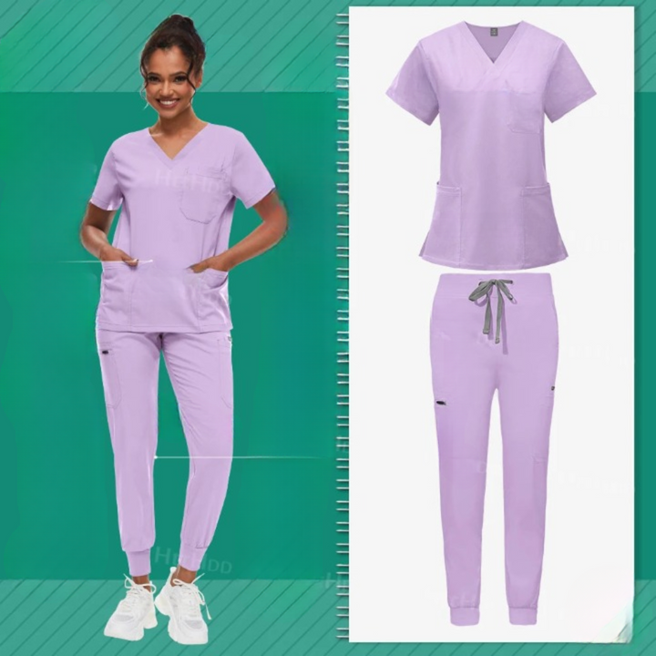 Ghaffary | Vêtements De Travail Femme Médecins Tuniques Ensemble | Coupe Confortable