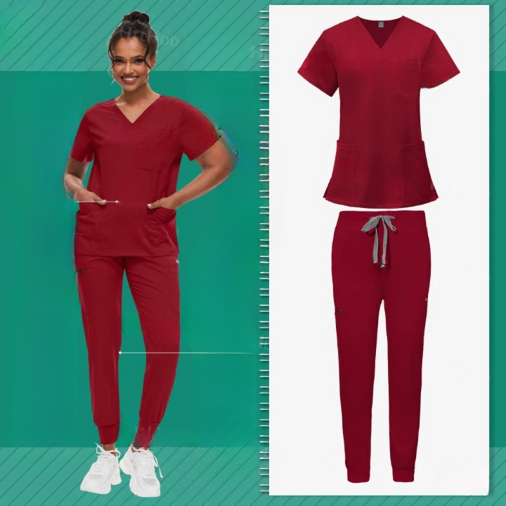 Ghaffary | Vêtements De Travail Femme Médecins Tuniques Ensemble | Coupe Confortable