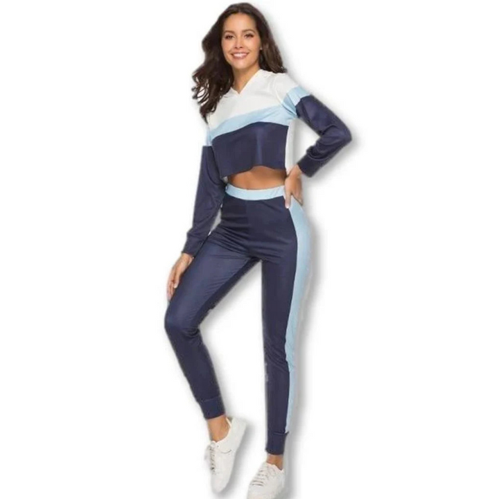 Elodiena | Ensemble De Jogging Deux Pièces Pour Femme | Manches Complètes