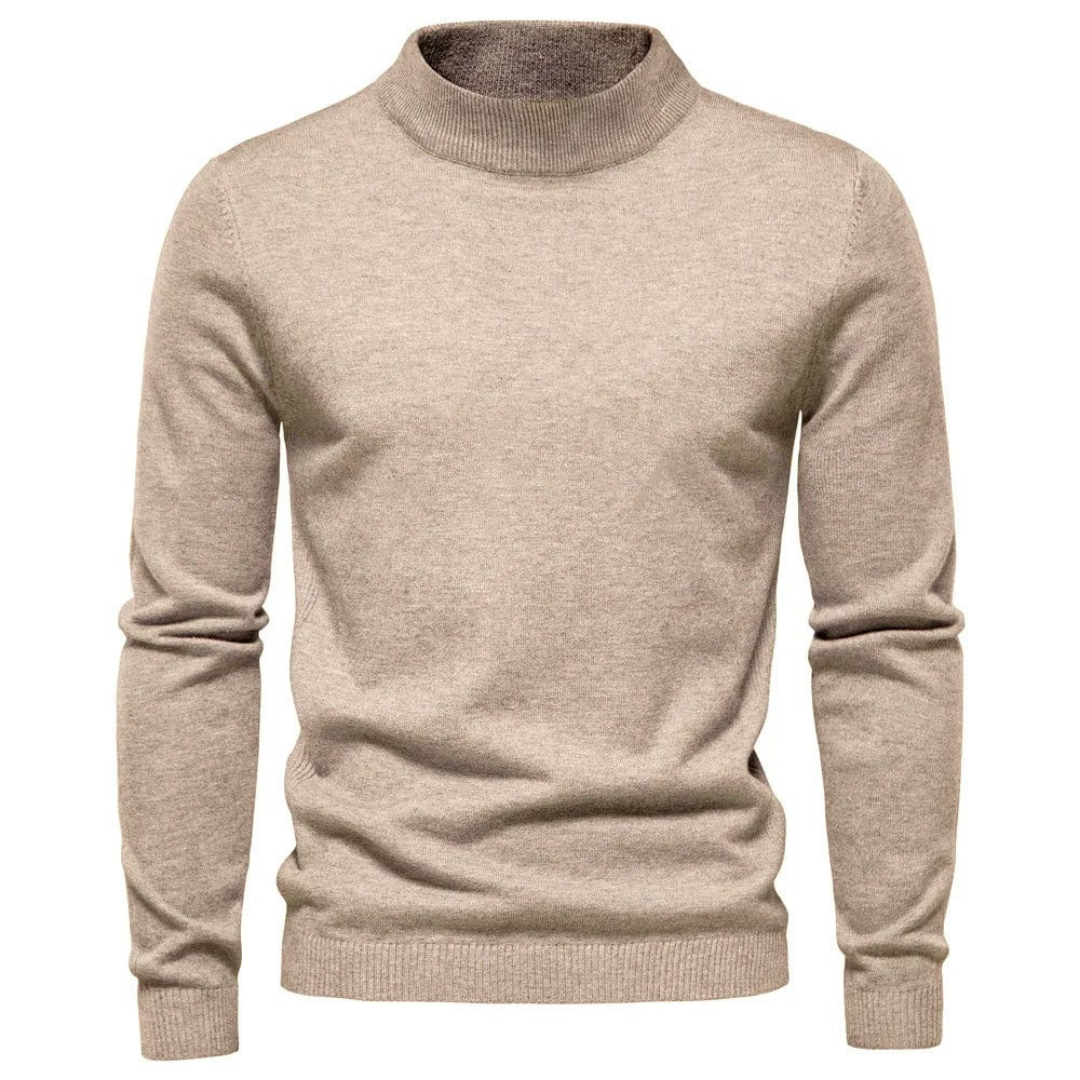 Hommes Manches Longues Chaud Hiver Pull | Col Roulé