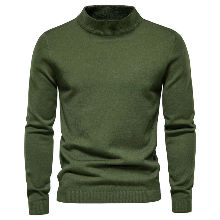 Hommes Manches Longues Chaud Hiver Pull | Col Roulé