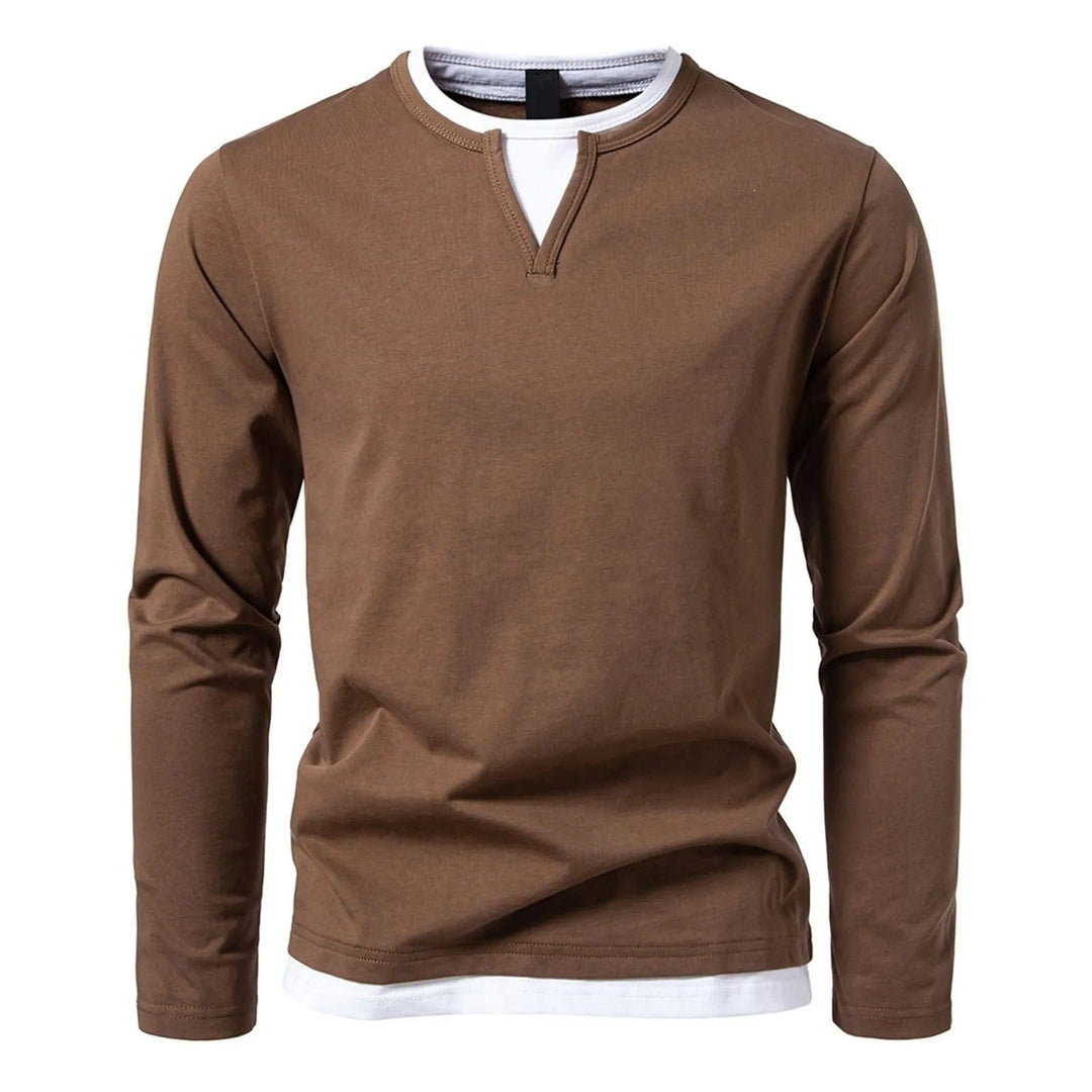 Thiery | Sweatshirt Élégant À Manches Longues Pour Hommes | Occasionnel