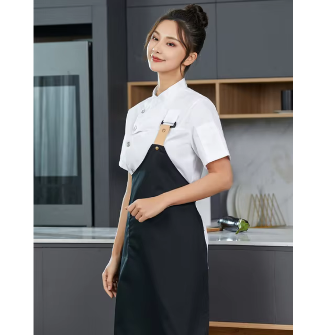 Valorino | Uniforme De Cuisine Unisexe À Boutons | Vêtements De Travail