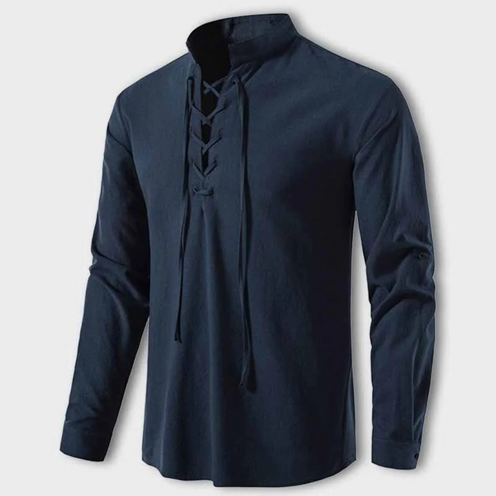 Ilyas | Chemise Décontracté Hommes | Manches Longues