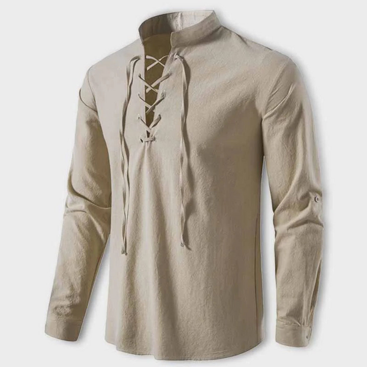 Ilyas | Chemise Décontracté Hommes | Manches Longues