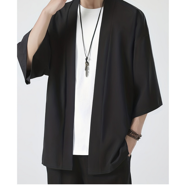 Garriele | Cardigan Confortable de Style Kimono pour Homme | Stylé