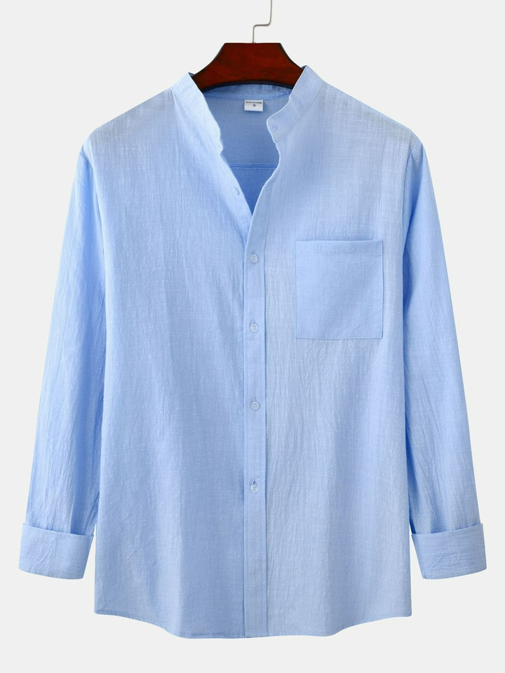 Jovan | Homme chemise à manches longues | Bleu Clair