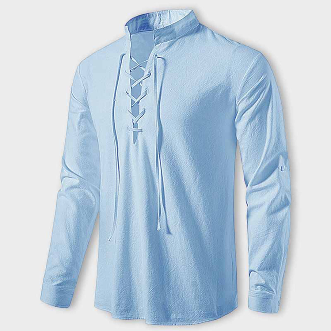 Ilyas | Chemise Décontracté Hommes | Manches Longues