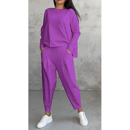 Adelle | Ensemble Long Et Décontracté Pour Femmes | Deux Pièces