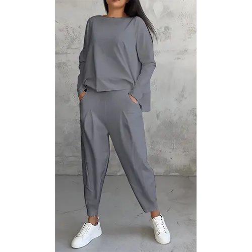 Adelle | Ensemble Long Et Décontracté Pour Femmes | Deux Pièces