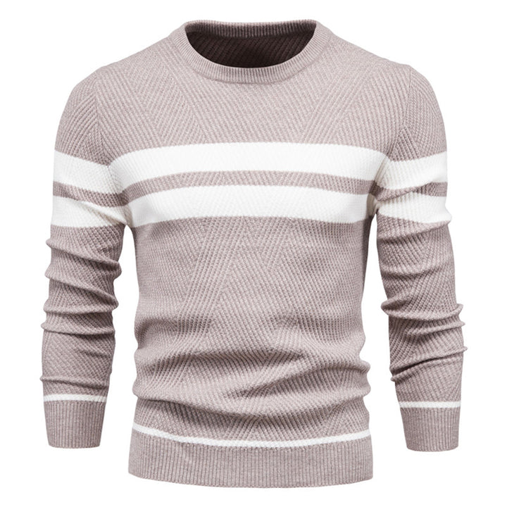 Blaisen | Pull En Tricot À Col Rond Pour Hommes | Confortable