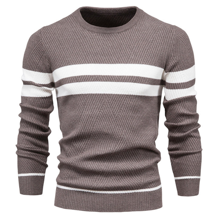 Blaisen | Pull En Tricot À Col Rond Pour Hommes | Confortable