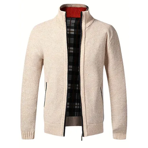 Callum | Cardigan Zippée Pour Homme | Chaude