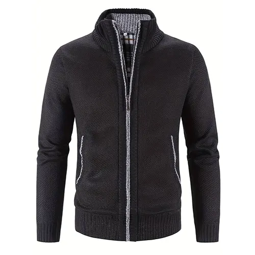 Callum | Cardigan Zippée Pour Homme | Chaude