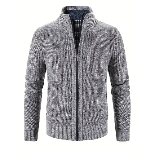 Callum | Cardigan Zippée Pour Homme | Chaude