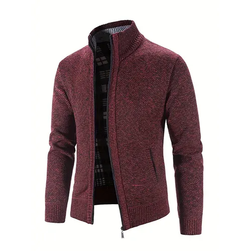 Callum | Cardigan Zippée Pour Homme | Chaude