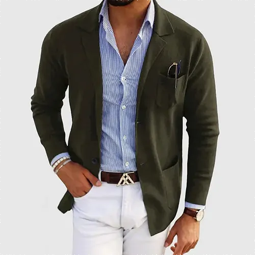 Cason | Blazer Chaud Pour Hommes | Manches Longues