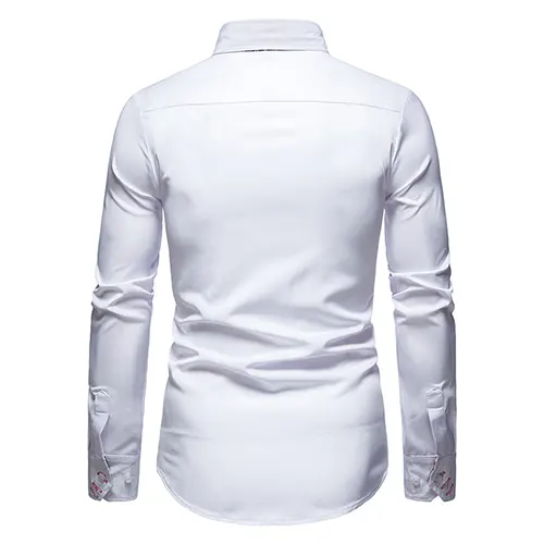 Cir | Chemise À Col Élégant Pour Hommes | Manches Longues