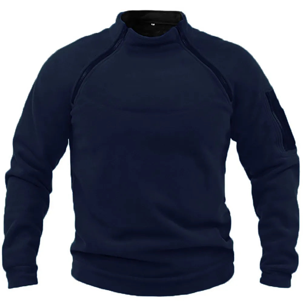 Eleonoro | Pull Tactique Chaud Pour Hommes | Col Montant