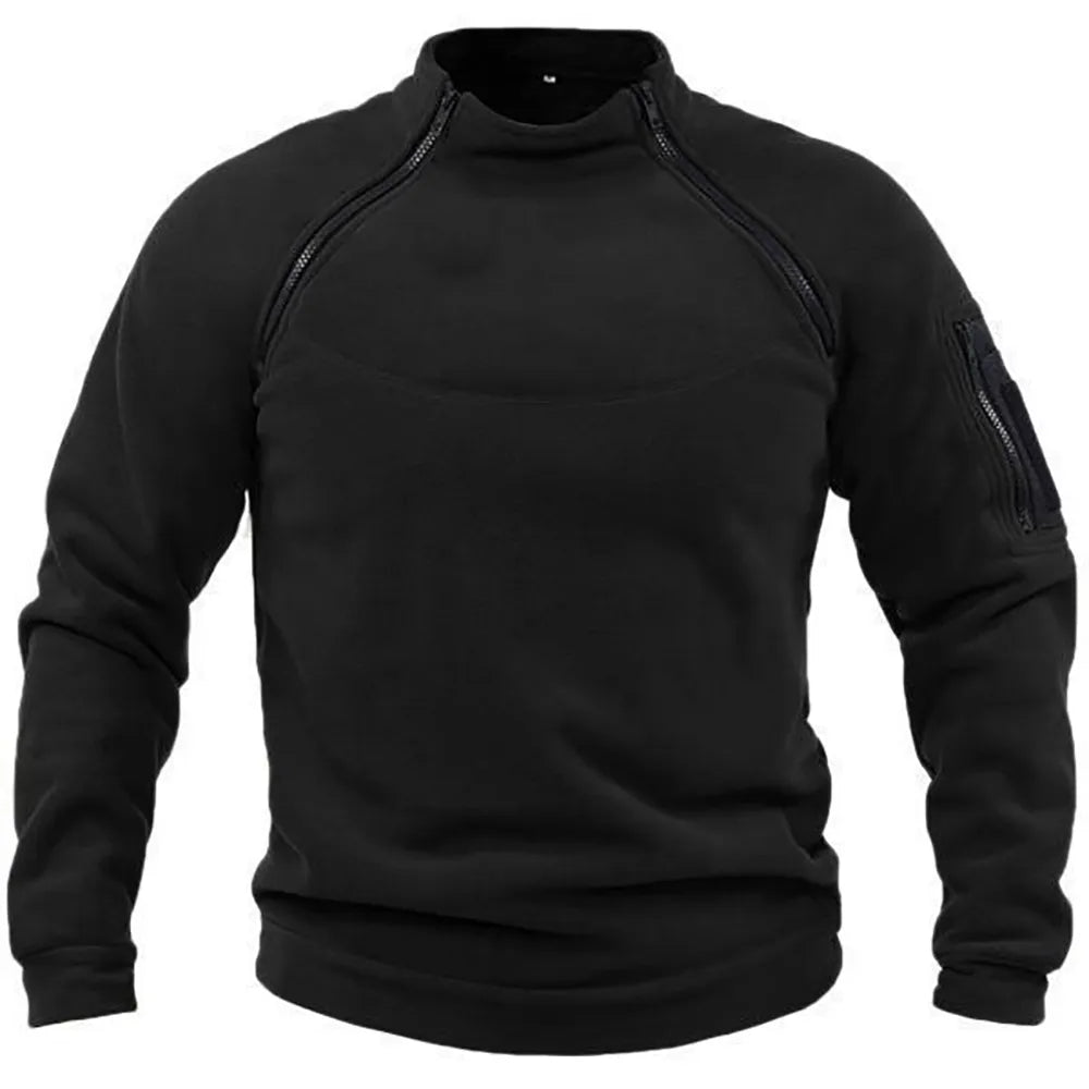 Eleonoro | Pull Tactique Chaud Pour Hommes | Col Montant