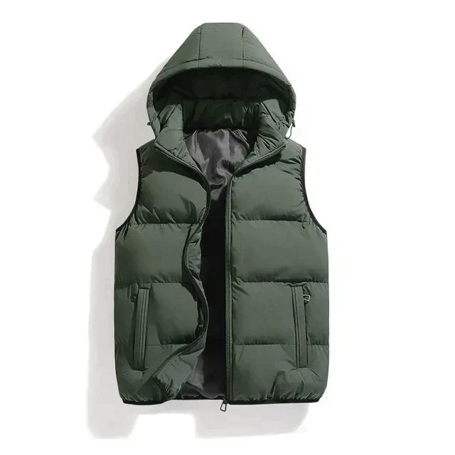 Falk | Gilet Pour Homme Avec Capuche