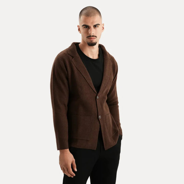 Hommes Hiver Chaud Manches Longues Cardigan | Tricot