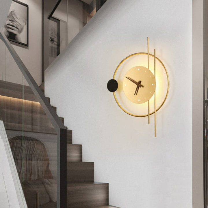 Horloge Murale LED Moderne Et Luxueuse