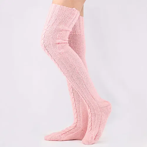 Pacencia | Chaussettes Hautes Chaudes Pour Femmes | Tricot